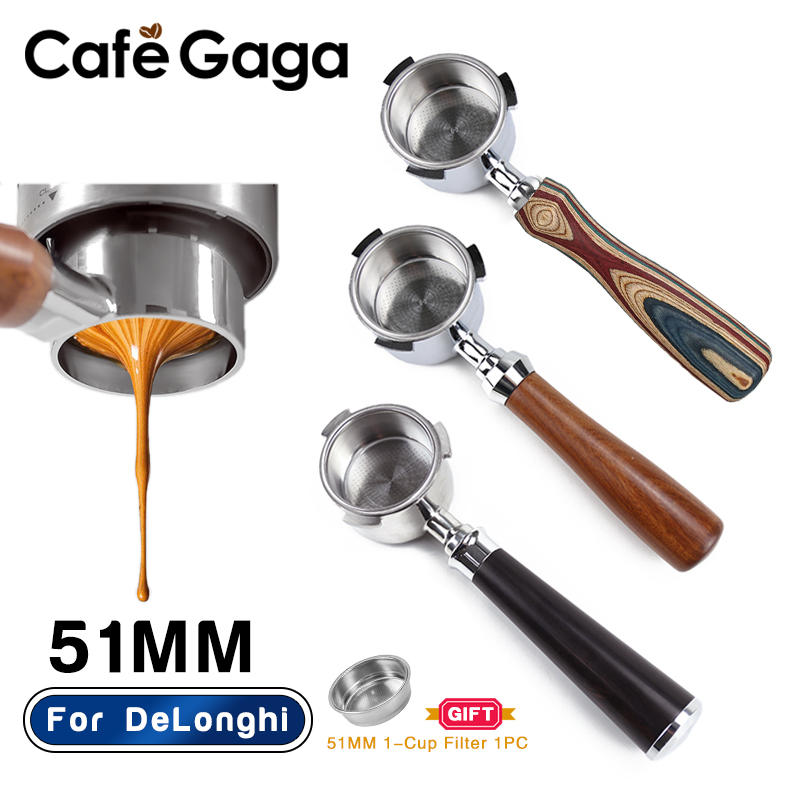 بورتافلتر قهوة بدون قاعدة 51 م - مراجعة Delonghi Espresso Magnifica وسعره