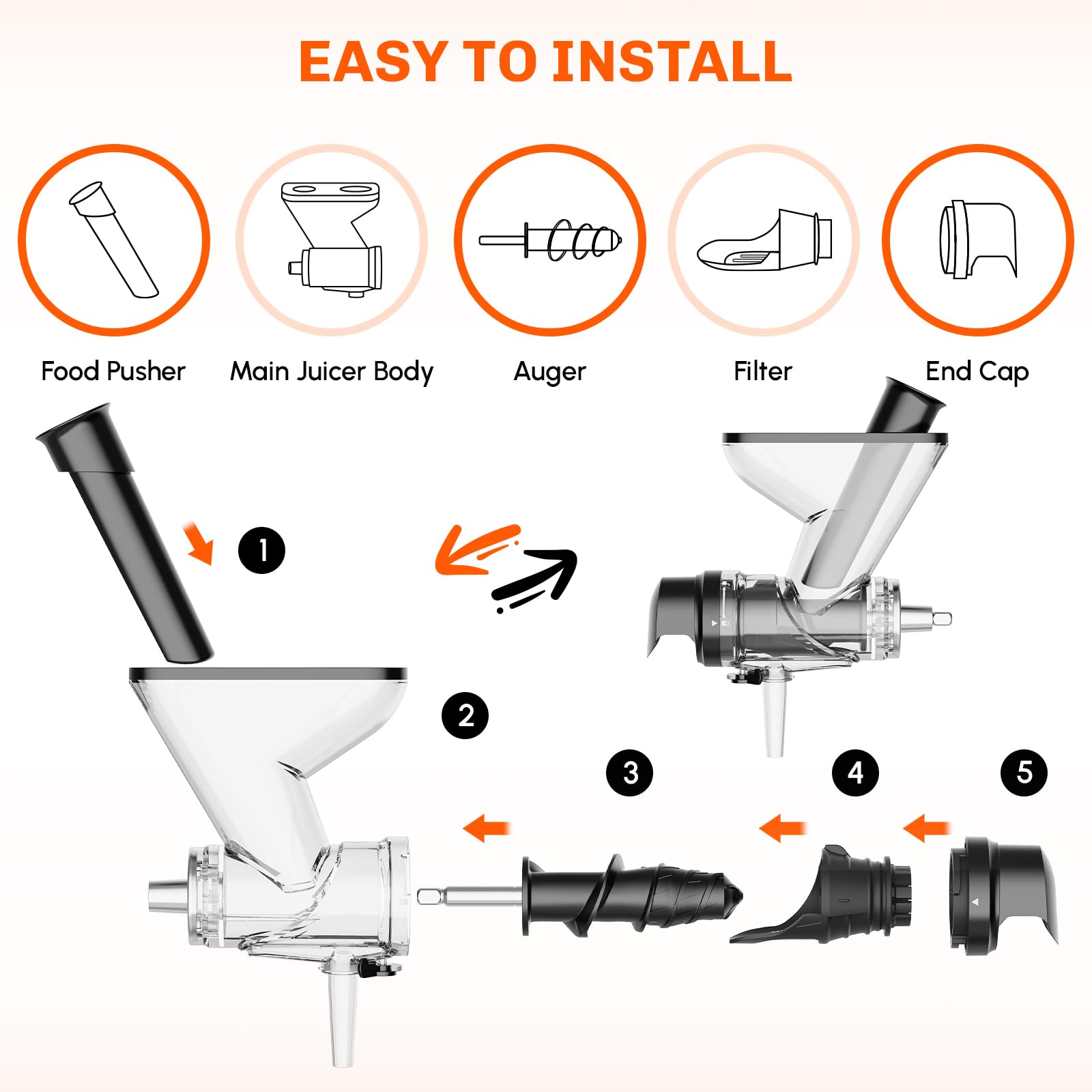 ملحق عصارة بالضغط البارد البطي - مراجعة Kitchenaid Mixer Hand Mixer وسعره