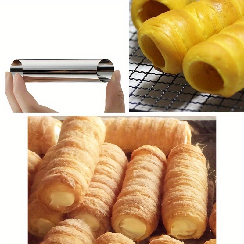 قوالب كانولي من الفولاذ المقاو - مراجعة Danish Pancake Pan وسعره